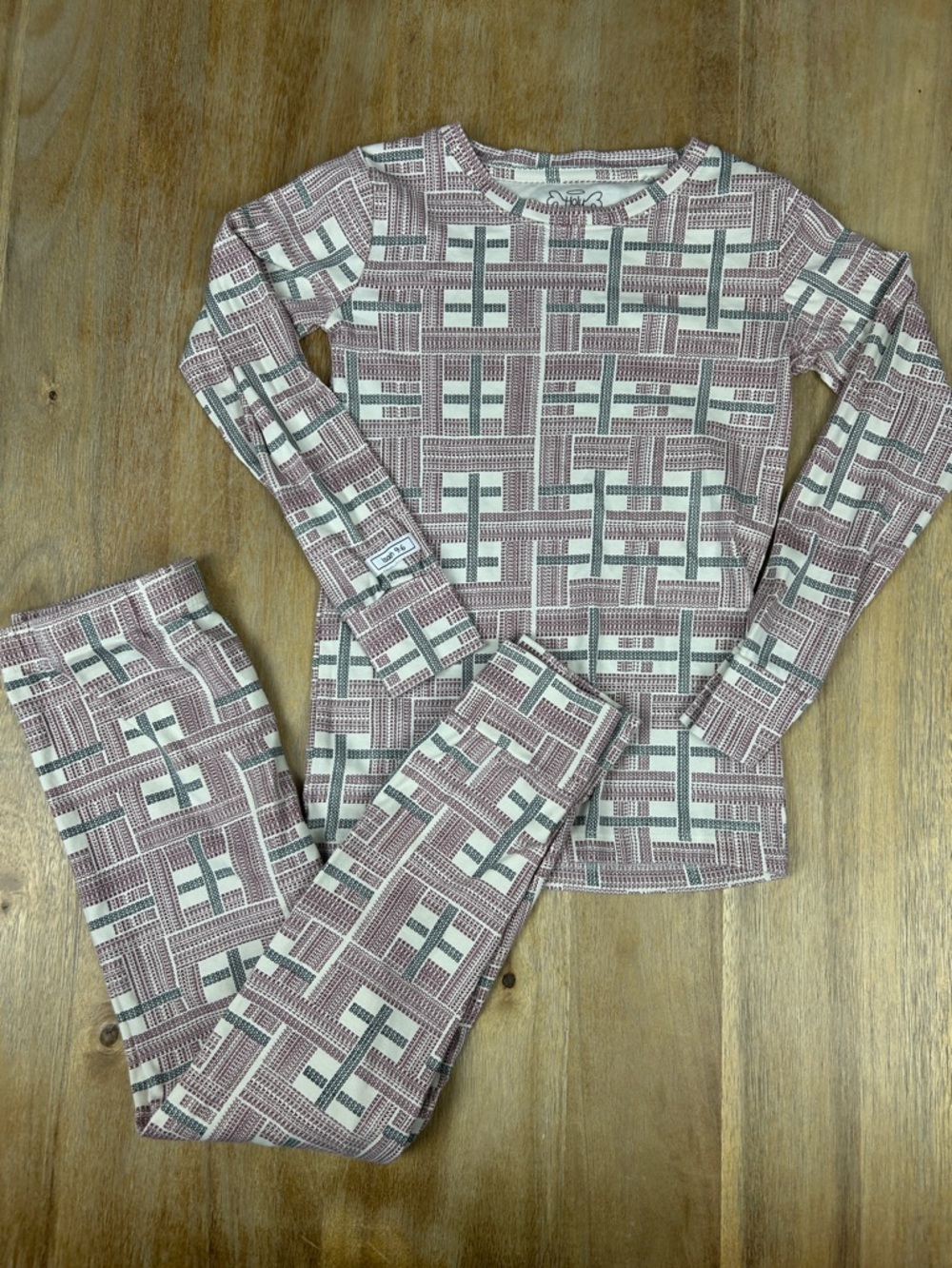 Holy Pals Kids Long Sleeve Pajama Set - Christian Verses